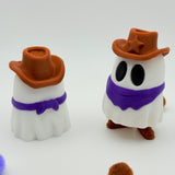 Ghost Cowboys | 3D Printed | Collectible for Desk Decoration Halloween Spooky