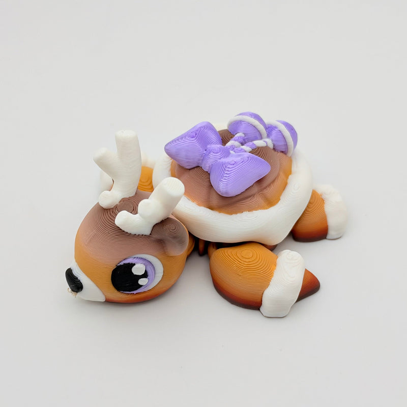 Mini Turtles | 3D Printed | Articulated Collectible for Desk Decoration