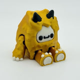 Baby X Bigfoot Yeti | 3D Printed Articulated Collectible for Desk Decoration Ornaments Articulating Nature Raspberry Lemon