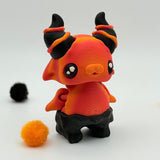 Halloween Spooky Creatures | 3D Printed | Articulated Collectible for Desk Decoration Nature Ornaments