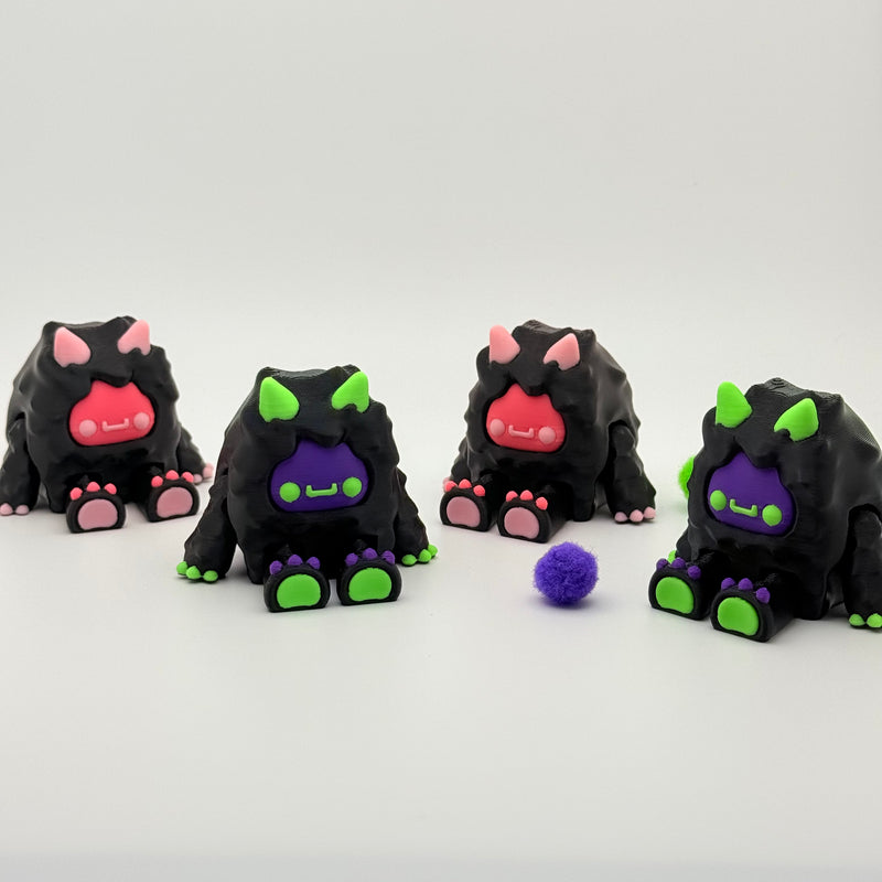 Mini X Bigfoot Yeti | 3D Printed Articulated Collectible for Desk Decoration
