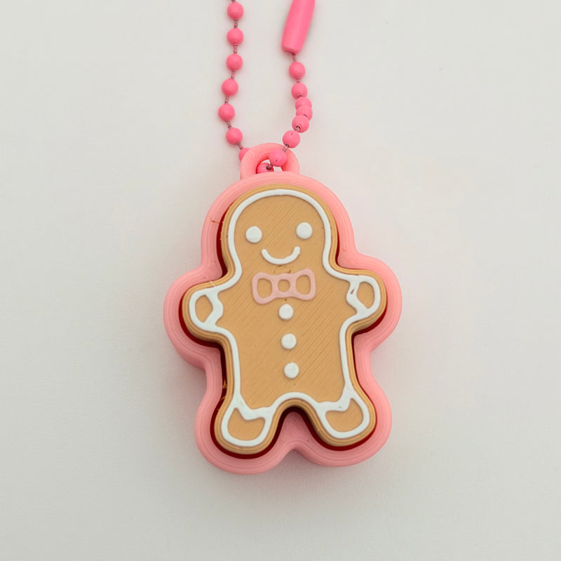 Festive Holiday Clicker Keychain | Fidget Clickers | Desk Fidget and Keychains