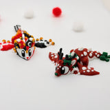 Mini Munchkin Dragons | 3D Printed | Articulated Collectible for Desk Decoration