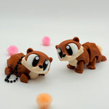 Baby Munchkin Animals | 3D Printed | Articulated Collectible for Desk Decoration Nature Ornaments