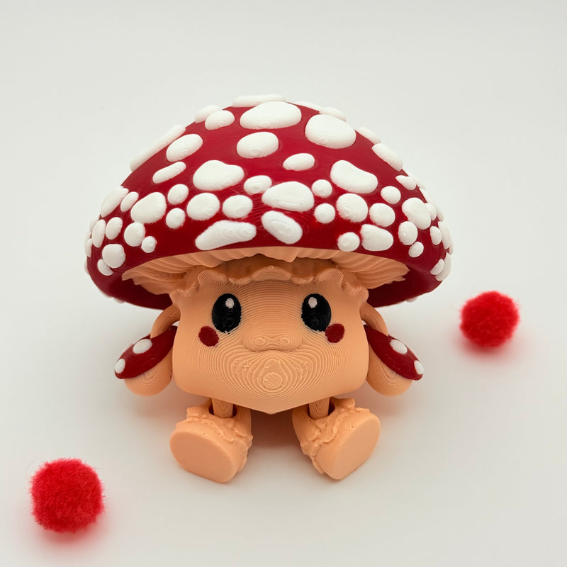 Cheeky Mushy Cuties | 3D Printed Collectible