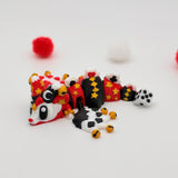 Mini Munchkin Dragons | 3D Printed | Articulated Collectible for Desk Decoration