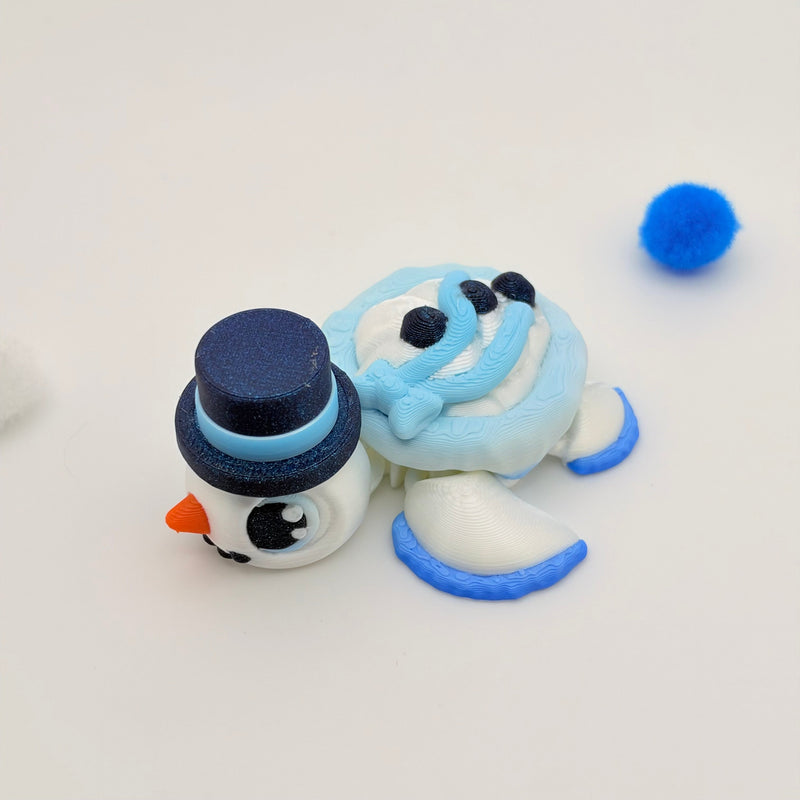 Baby Turtles | 3D Printed | Articulated Collectible for Desk Decoration | Zodiac