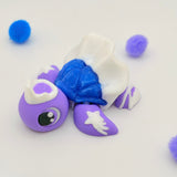 Baby Turtles | 3D Printed | Articulated Collectible for Desk Decoration | Zodiac
