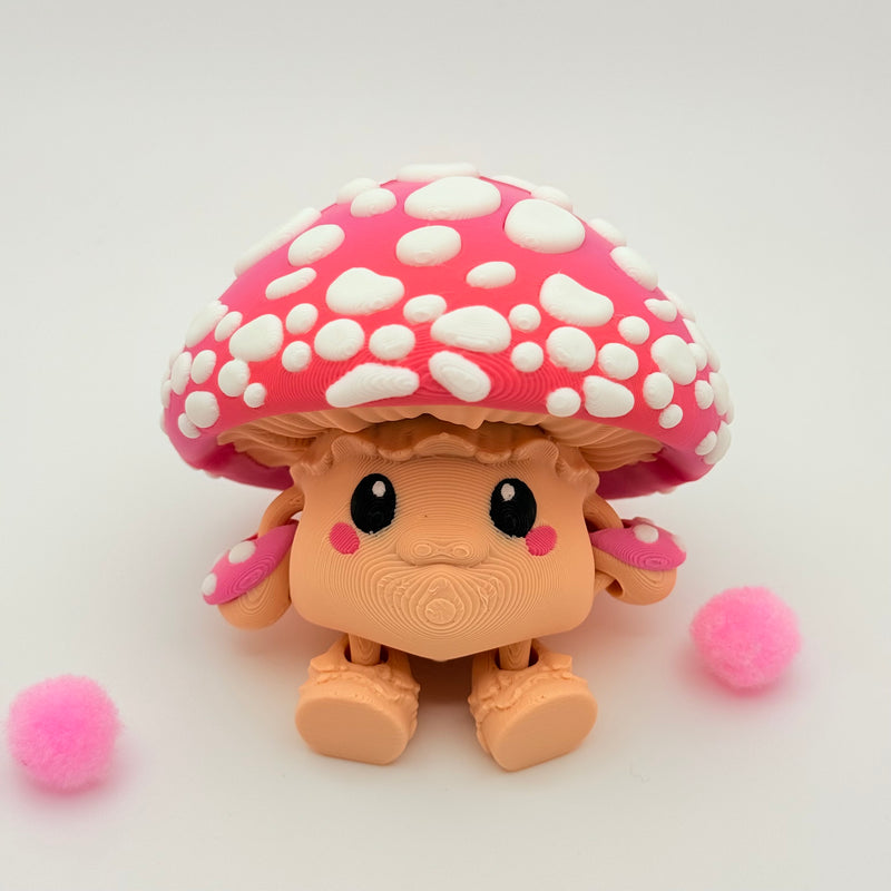 Cheeky Mushy Cuties | 3D Printed Collectible