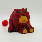 Baby X Bigfoot Yeti | 3D Printed Articulated Collectible for Desk Decoration Ornaments Articulating Nature Raspberry Lemon