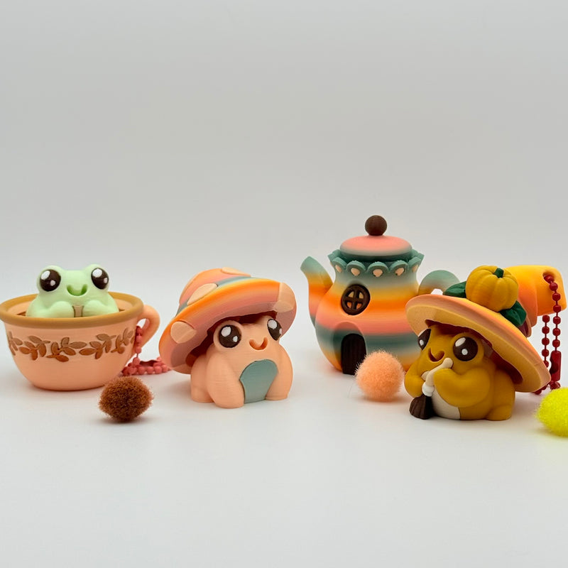 Magical Frogs & Fairytale Cottage Clickers | Fidget Clickers