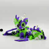 Grand Munchkin Dragons | 3D Printed | Articulated Collectible for Desk Decoration Nature Ornaments Dragon Fruit Unicorn Tail Decorative Figurines