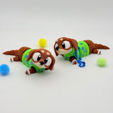 Baby Munchkins | 3D Printed | Articulated Collectible for Desk Decoration Nature Ornaments