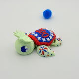 Baby Turtles | 3D Printed | Articulated Collectible for Desk Decoration | Zodiac