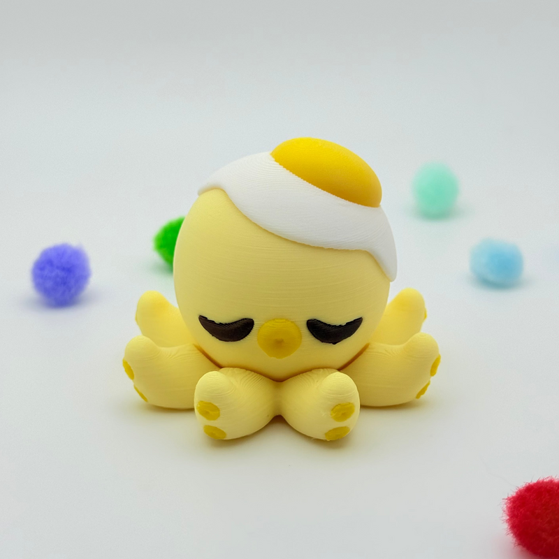 Cutie Octopus Fidget Spinner | 3D Printed | Fidget Spinner