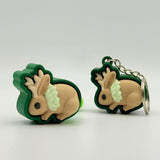Spooky Halloween Clickers | Fidget Clickers | Desk Fidget and Keychains Cryptid Book Cat Dragon