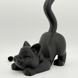 Stretchy Kitty Phone Holder | 3D Printed | Statue Collectible for Desk Decoration