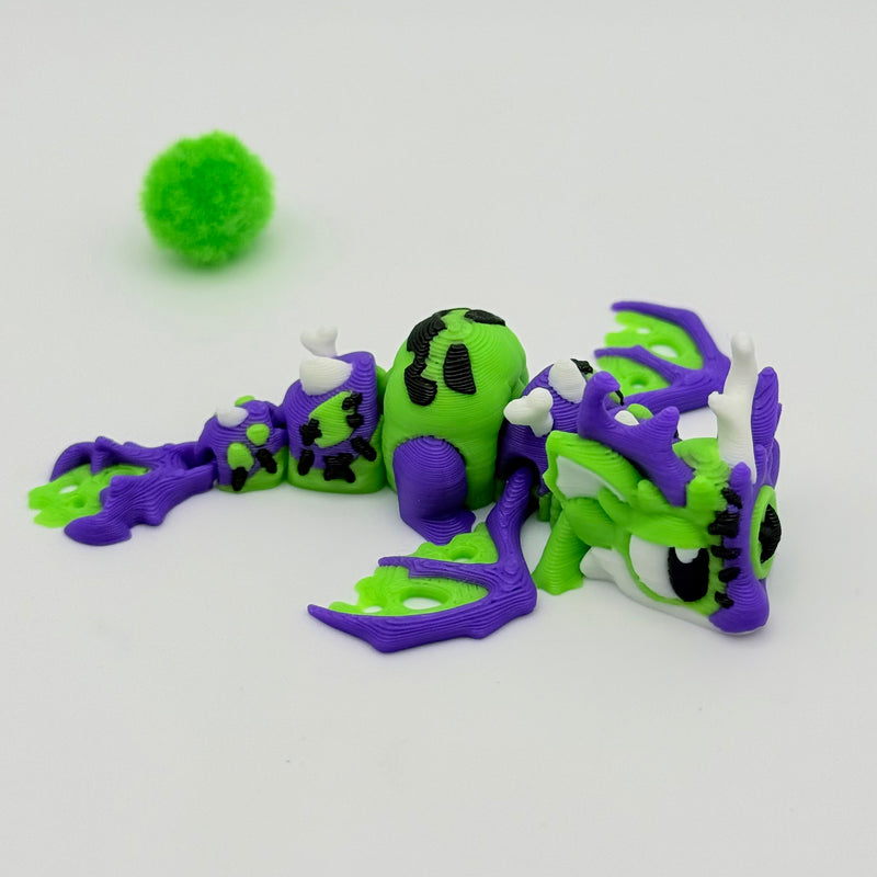 Baby Munchkin Dragons | 3D Printed | Articulated Collectible for Desk Decoration