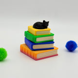 Spooky Halloween Clickers | Fidget Clickers | Desk Fidget and Keychains Cryptid Book Cat Dragon