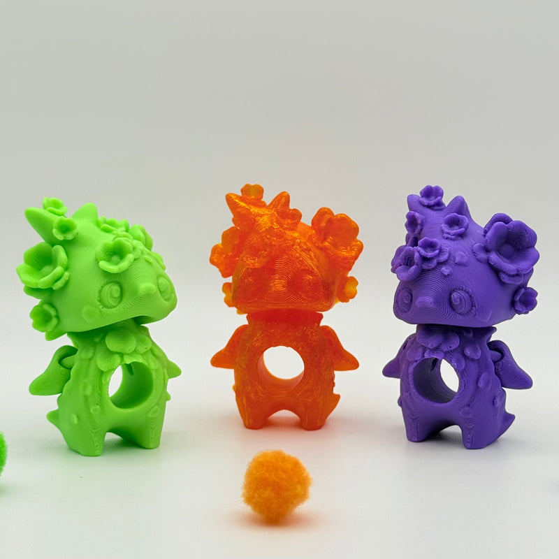 Straw Cuties | 3D Printed | Straw Accessories