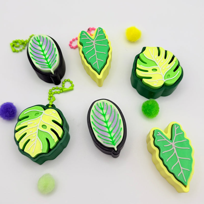 Houseplant Lover Clickers | Fidget Clickers | Desk Fidget and Keychains