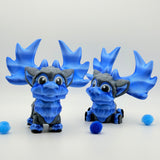 Grand Megaloceros | 3D Printed | Articulated Collectible