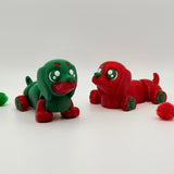 Cute Baby Dachshund | 3D Printed | Articulated Collectible for Desk Decoration Dog