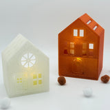 Festive Tea Light Houses | 3D Printed