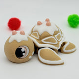 Baby Turtles | 3D Printed | Articulated Collectible for Desk Decoration