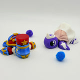 Baby Turtles | 3D Printed | Articulated Collectible for Desk Decoration