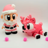 Grand Holiday Munchkins | 3D Printed | Articulated Collectible for Desk Decoration