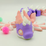 Frost Dragon | 3D Printed | Articulated Collectible