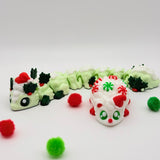 Christmas Critters | 3D Printed | Articulated Collectible for Desk