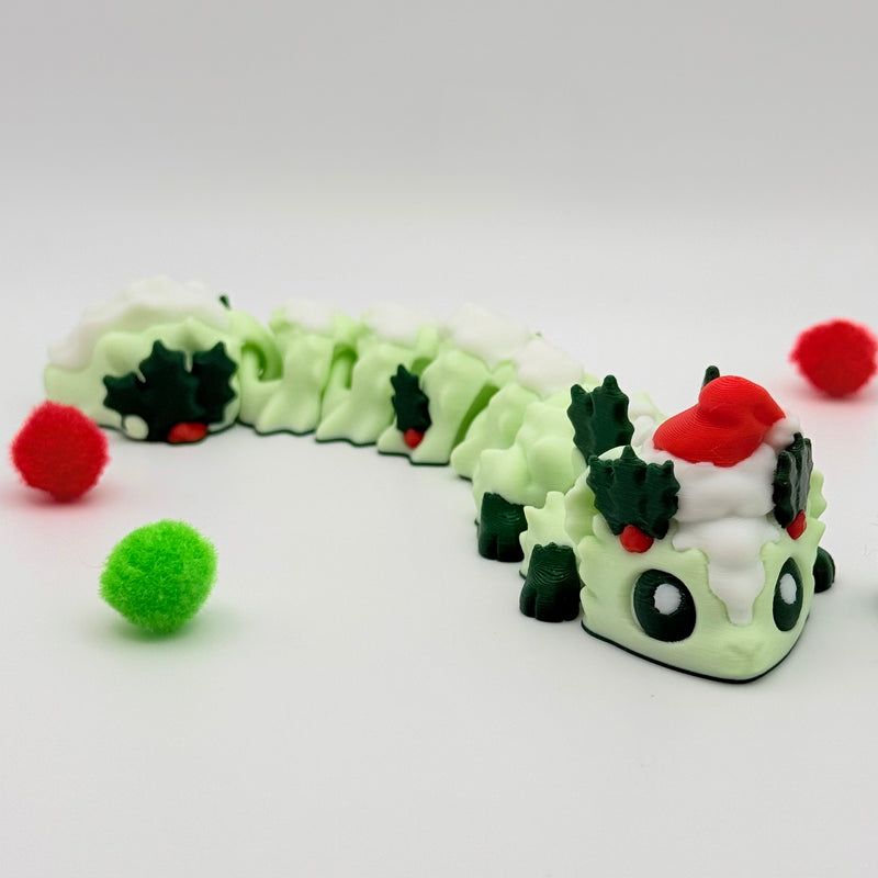 Christmas Critters | 3D Printed | Articulated Collectible for Desk