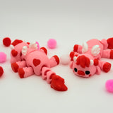 Cupid Cow | 3D Printed Valentine Collectible