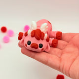 Cupid Cow | 3D Printed Valentine Collectible