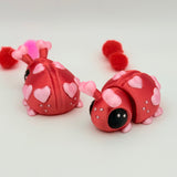 Love Bugs | 3D Printed | Articulated Collectible for Desk Decoration