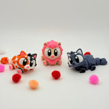 Baby Munchkins | 3D Printed | Articulated Collectible for Desk Decoration Nature Ornaments