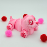 Cute Dachshund | 3D Printed | Articulated Collectible for Desk Decoration Dog