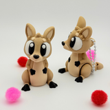 Baby Munchkins | 3D Printed | Articulated Collectible for Desk Decoration Nature Ornaments