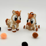 Baby Munchkins | 3D Printed | Articulated Collectible for Desk Decoration Nature Ornaments