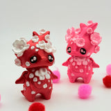 Cherry Blossom Pixie | 3D Printed | Articulated Collectible for Desk Decoration Nature Ornaments