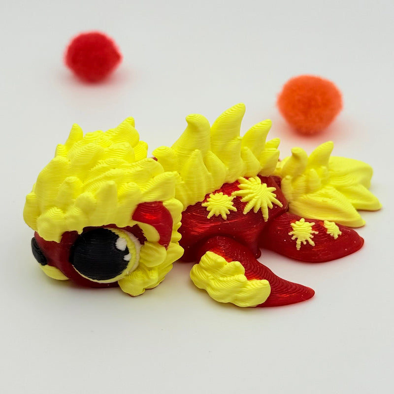 Baby Turtles | 3D Printed | Articulated Collectible for Desk Decoration | Zodiac