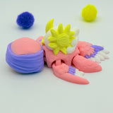 Baby Turtles | 3D Printed | Articulated Collectible for Desk Decoration | Zodiac