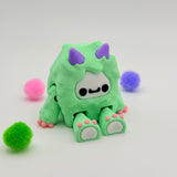 Baby X Bigfoot Yeti | 3D Printed Articulated Collectible for Desk Decoration Ornaments