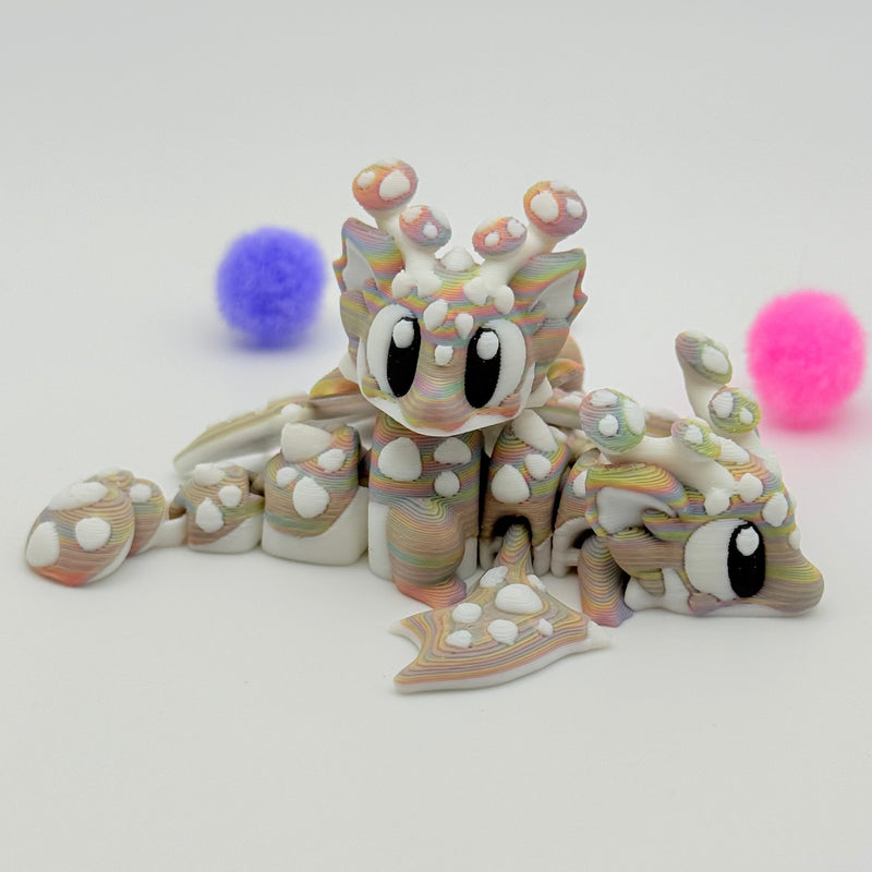 Baby Munchkin Dragons | 3D Printed | Articulated Collectible for Desk Decoration