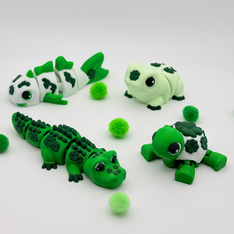 Lucky Critters | 3D Printed St. Patrick