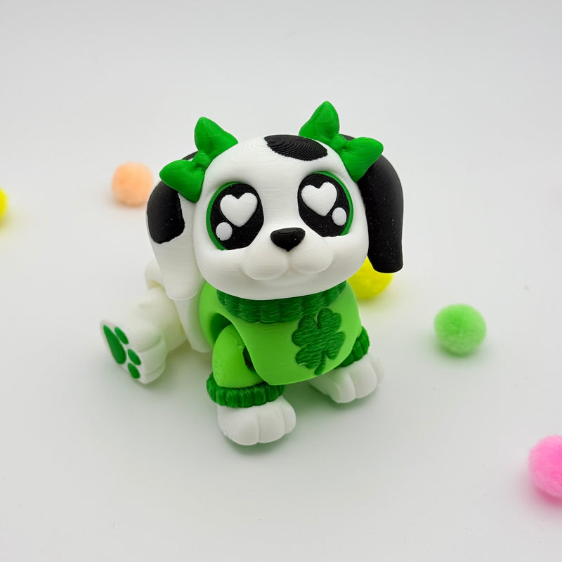 Cute Kitties & Pups | 3D Printed | Articulated Collectible for Desk