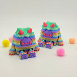 Baby X Bigfoot Yeti | 3D Printed Articulated Collectible for Desk Decoration Ornaments
