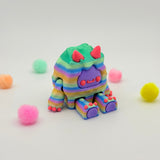 Baby X Bigfoot Yeti | 3D Printed Articulated Collectible for Desk Decoration Ornaments